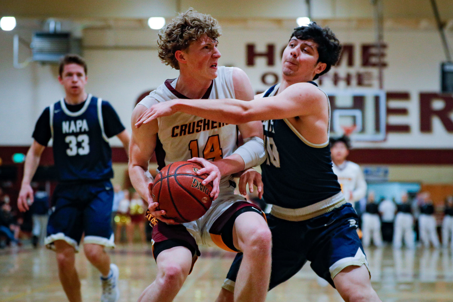 Vintage Crushers vs. Napa High Grizzlies Varsity Boys Basketball